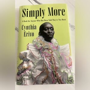 Cynthia Erivo - Simply More Hardcover Book New